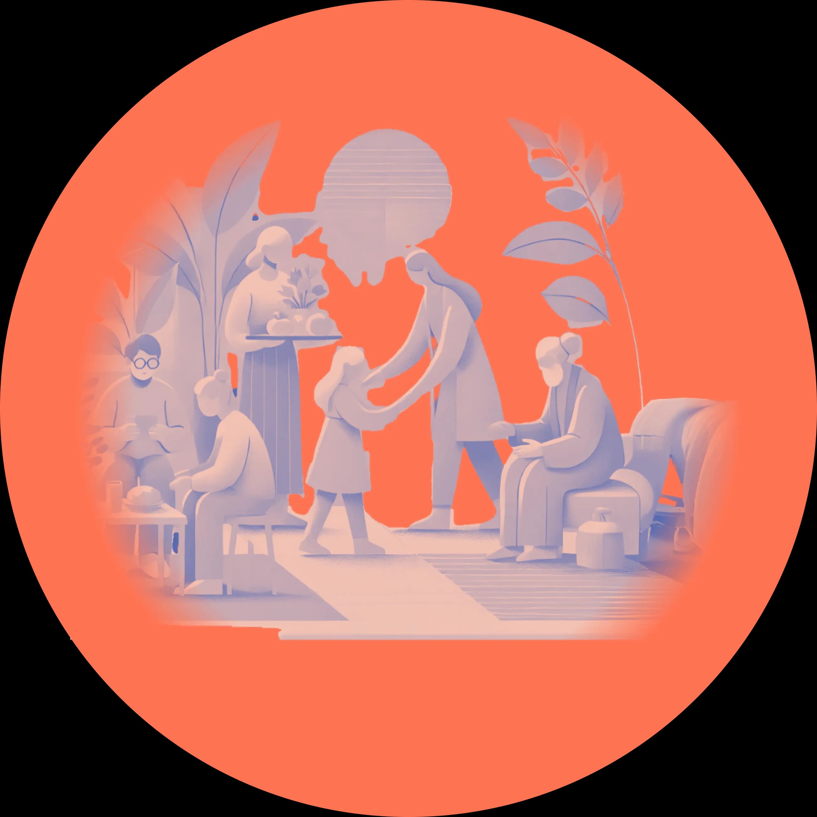 Complex Caregiving Illustration